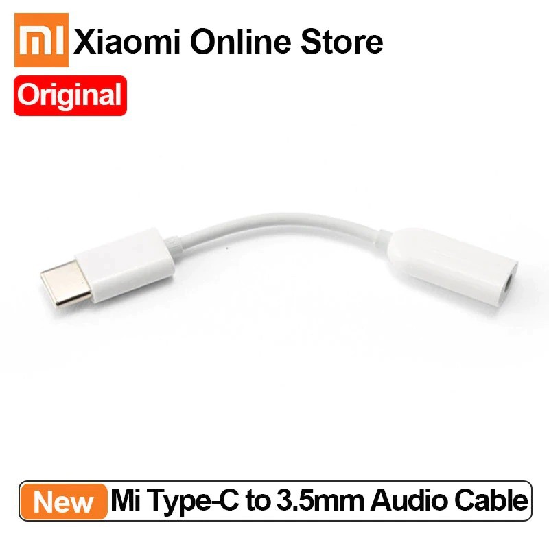 Jack chuyển TypeC to 3.5mm Xiaomi CHÍNH HÃNG, tương thích XIAOMI