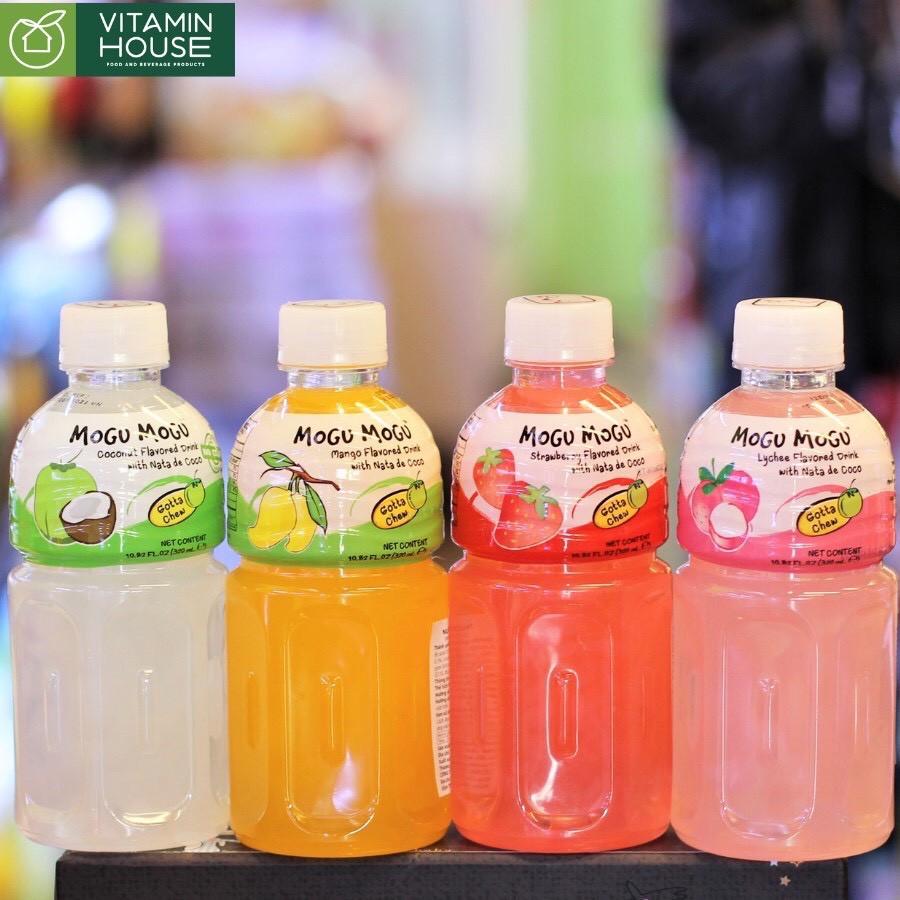 Nước uống Mogu Mogu thạch dừa 320ml 4 vị | BigBuy360 - bigbuy360.vn