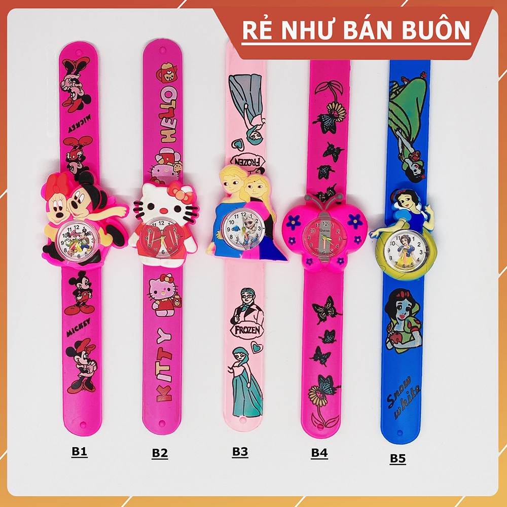 Đồ Chơi Đồng Hồ Trẻ Em Nhiều Màu Sắc Dành Cho Bé Gái | BigBuy360 - bigbuy360.vn