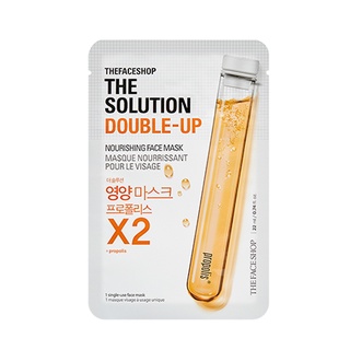 [The face shop] the Solution Double Up Mask. / the face shop ❈ ❈ (Hạn sử dụng 2027)
