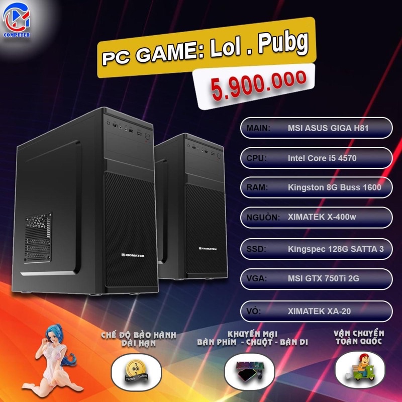 PC Game cấu hình nhẹ