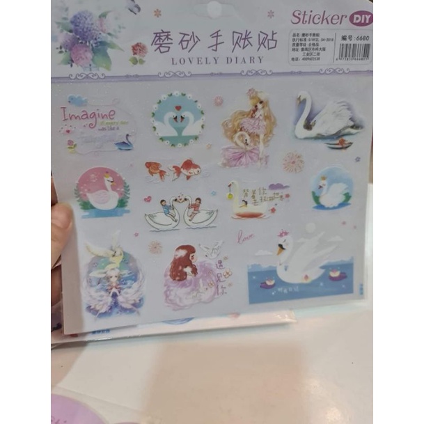 StIcker khổ lớn 19x 15cm mã 6680