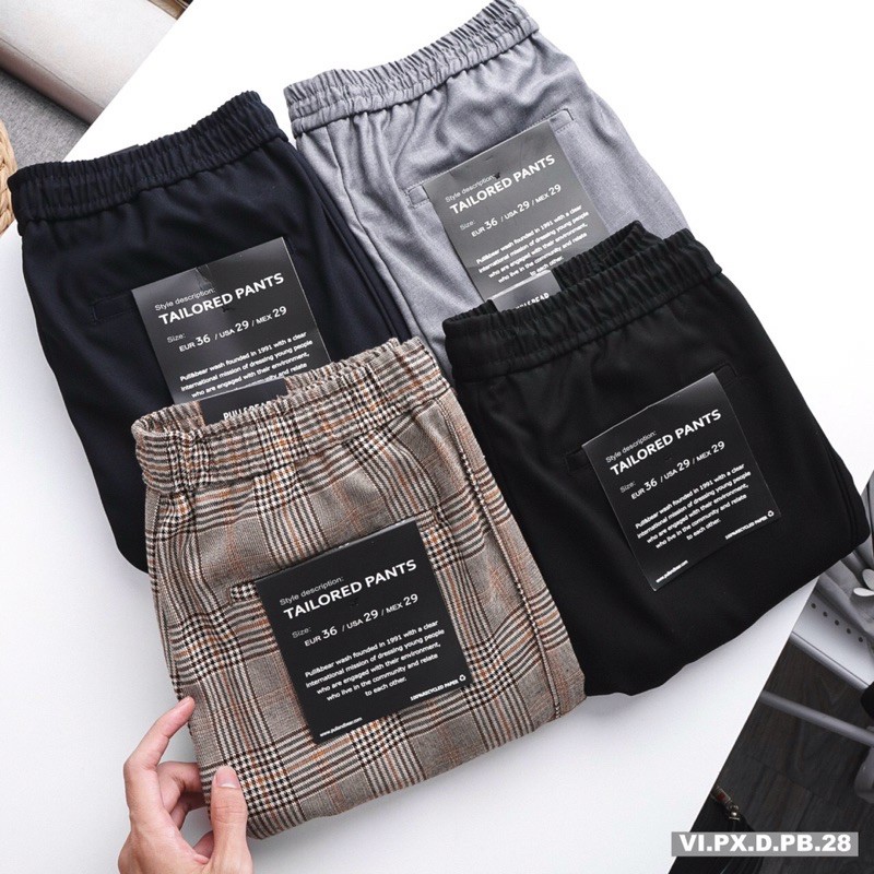 BST CAO CẤP-Quần âu nam dài lưng chun dây rút | BigBuy360 - bigbuy360.vn