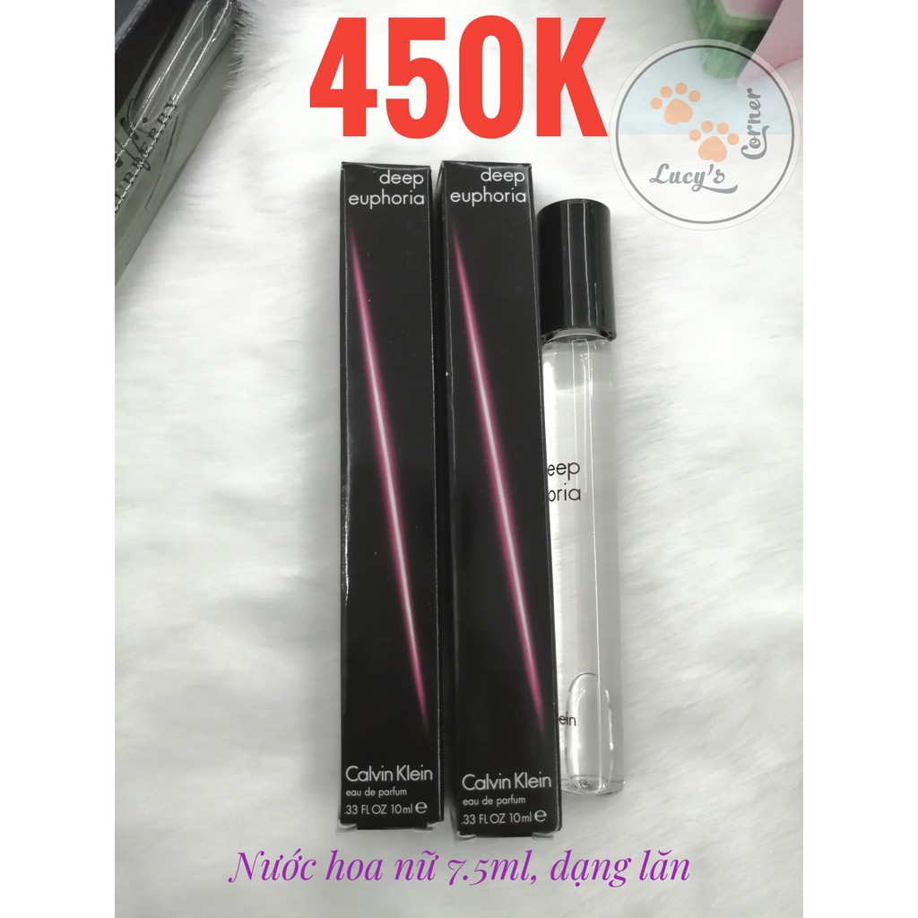Nước hoa nữ CK Euphoria 10ml dạng lăn
