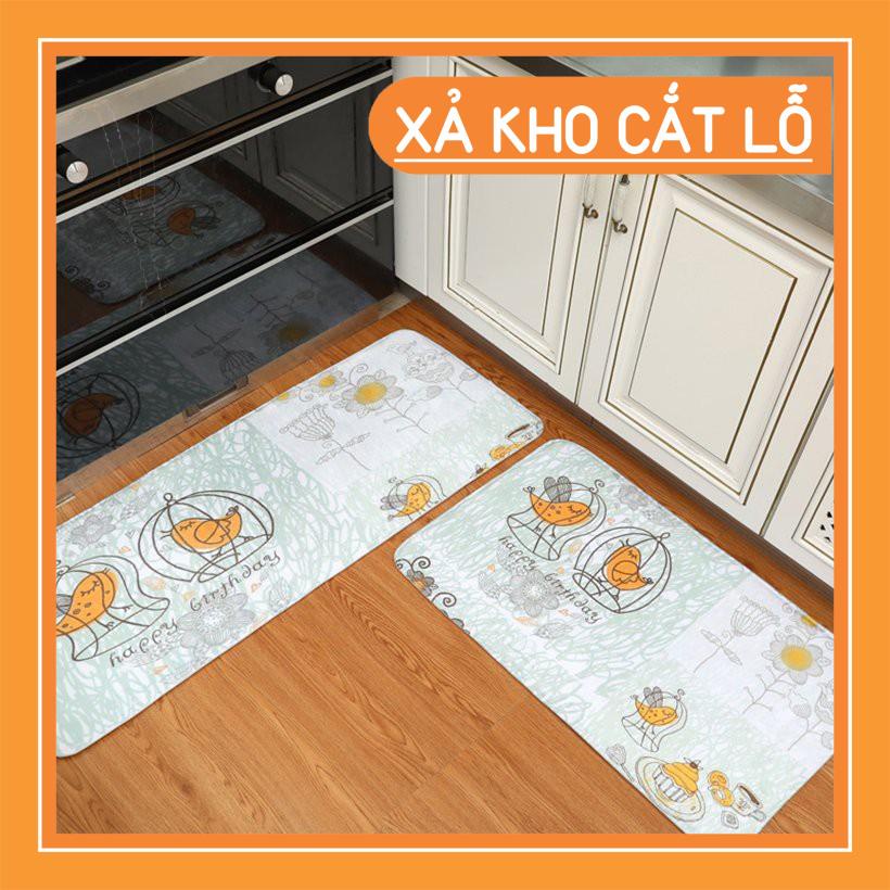 Combo 2 Thảm Trải Sàn Nhà Bếp