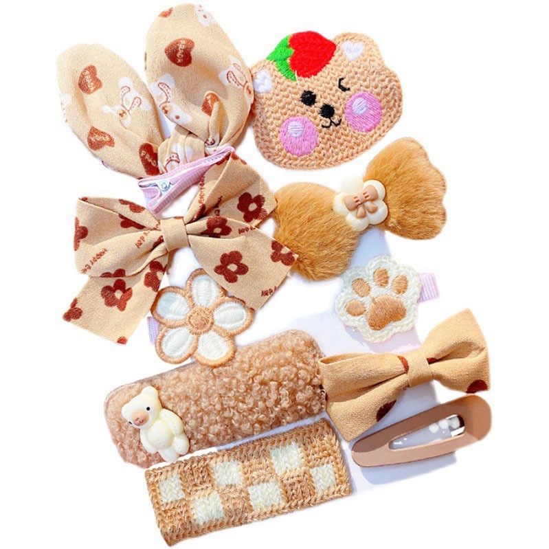 Set 10 Kẹp Tóc Xinh Xắn Dành Cho Nữ