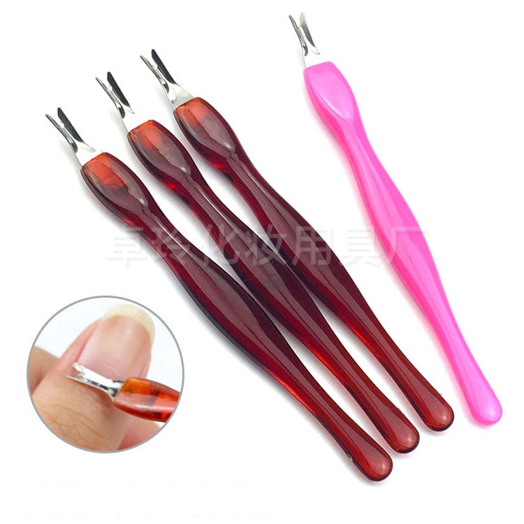 Dụng Cụ Lấy Da Chết Móng Tay Bằng Thép Không Gỉ, Cây Lấy Khóe, Phụ Kiện Nail