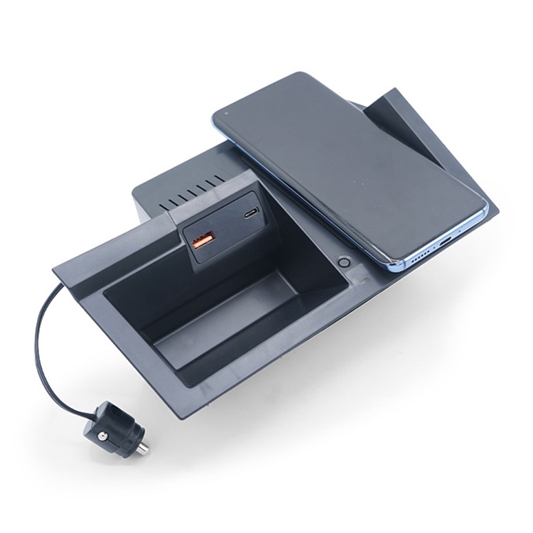 Bộ Sạc Nhanh Không Dây QI 15W Cho Mazda CX-5 CX5 KF 2017 / 2018 / 2019 / 2020 / 2021