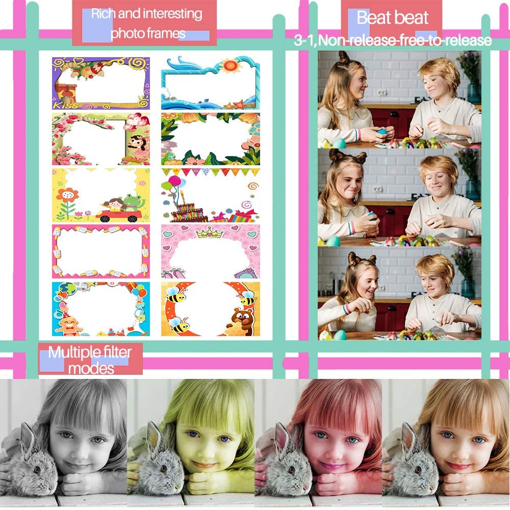 Máy Ảnh Kỹ Thuật Số Nâng Cấp Cho Bé 3 4 5 6 7 Tuổi Làm Quà Tặng Sinh Nhật Giáng Sinh 32Gb | BigBuy360 - bigbuy360.vn