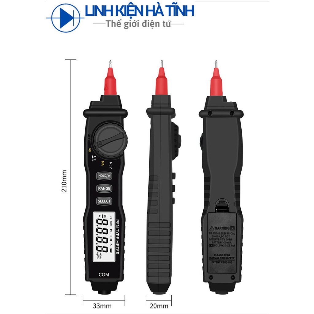 Đồng hồ vạn năng FS1A dạng bút gọn nhẹ