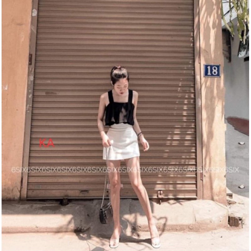 [ Mã FAMAYWA giảm 10K đơn 50K] Chân váy chữ A kèm quần trong KA12 | BigBuy360 - bigbuy360.vn