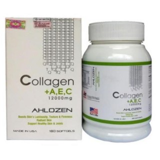 Viên uống đẹp da collagen a e c đẹp da, sáng da, chống lão hóa viên 180v