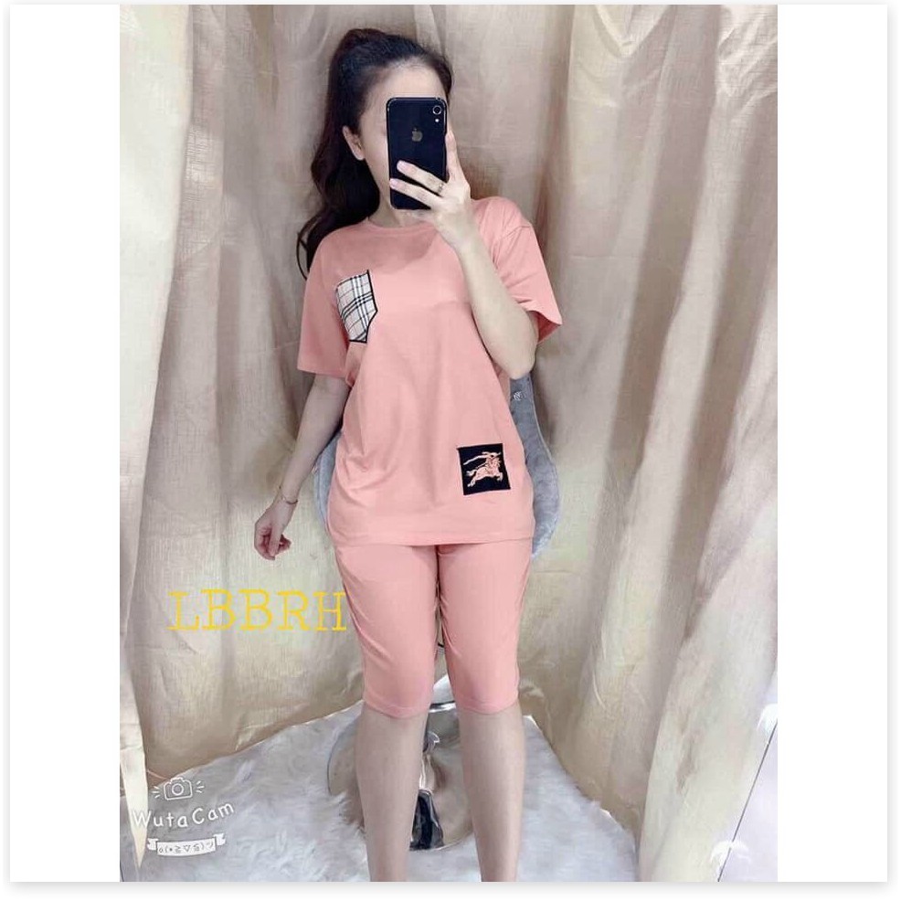 SET BỘ THUN NỮ,THIẾT KẾ HỌA TIẾT XINH XẮN,CHẤT LIỆU VÃI CO GIẢN VÀ MỀM MỊN KHÁNH AN STORE