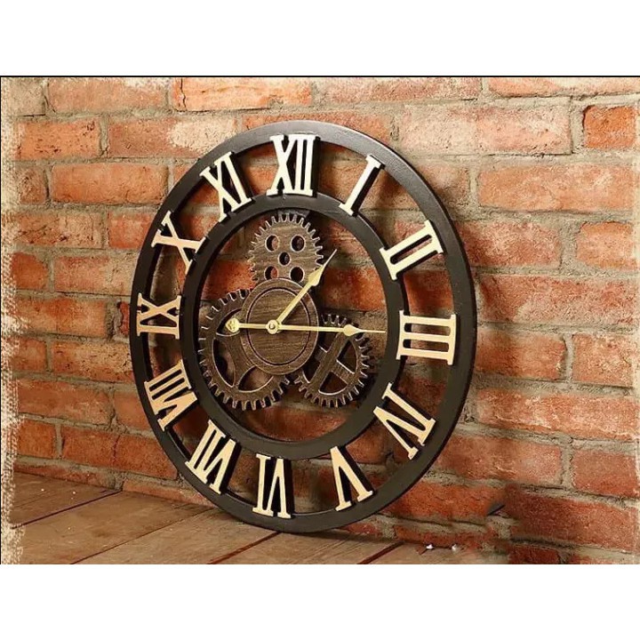 XẢ KHO 20 MẪU - Đồng hồ Gỗ treo tường chất liệu gỗ máy kim thiết kế in theo yêu cầu decor trang trí nhà