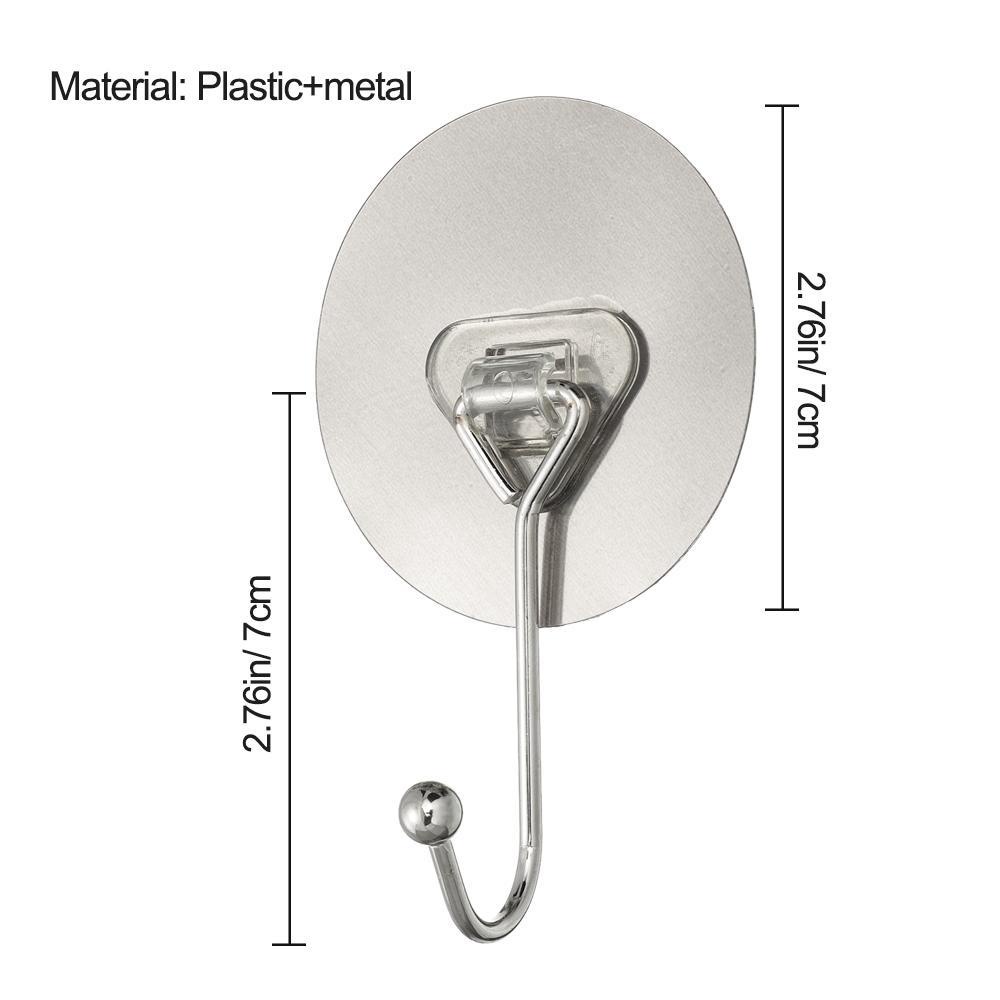 Set 1 / 5 Móc Treo Đồ Dán Tường Đa Năng Tiện Dụng