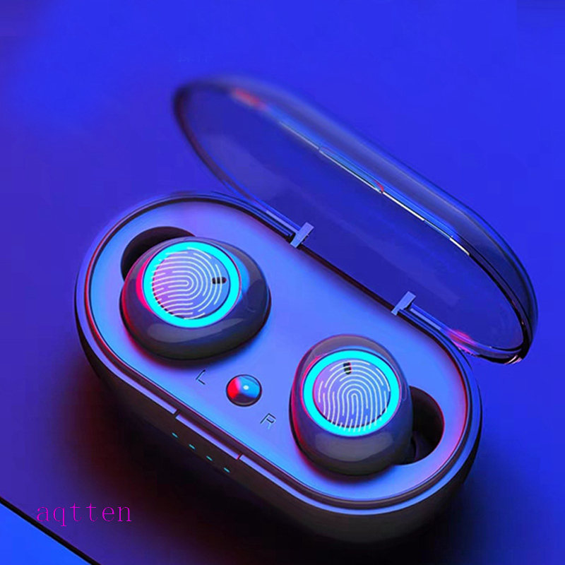 Tai Nghe Bluetooth Nhét Tai Mini Aqtten Gt1 Pro / Gt1 Tws 5.0 Aac Dsp