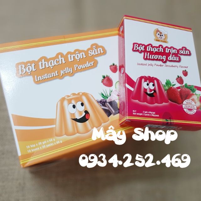 Thạch rau câu vị dâu