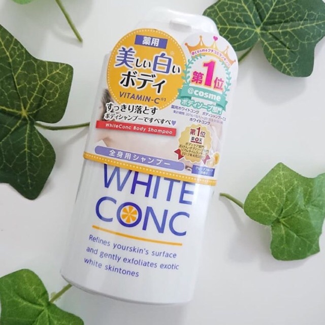 Sữa tắm trắng da White conc