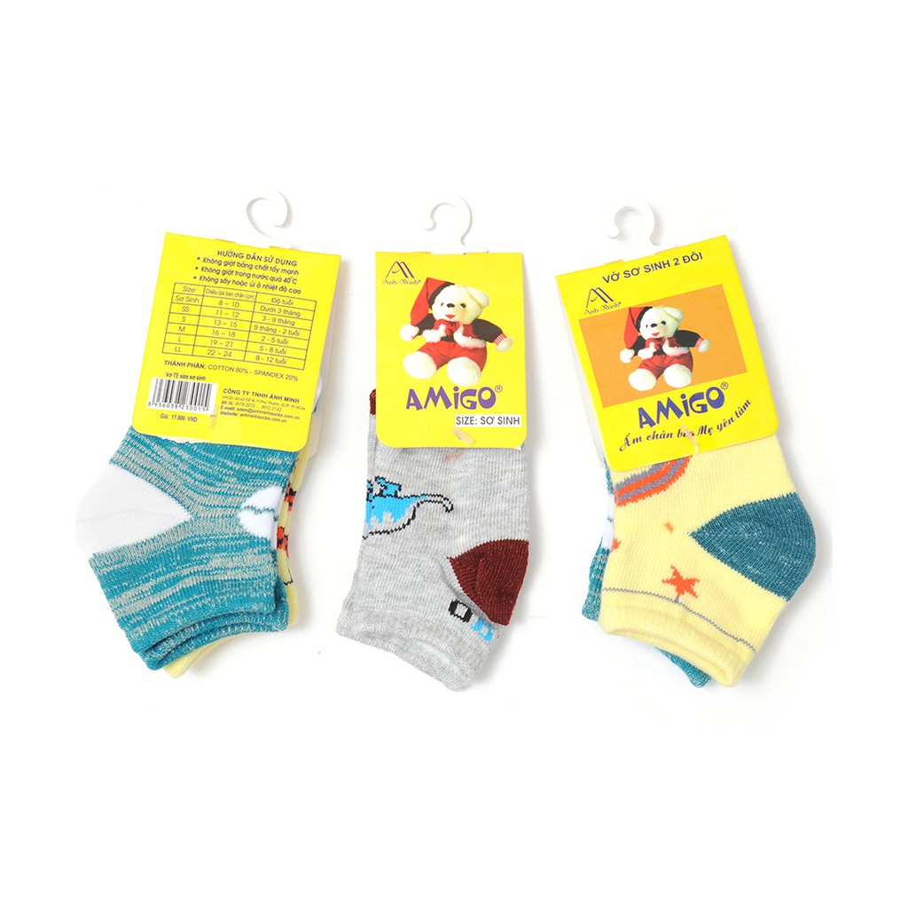 Vớ sơ sinh Amigo