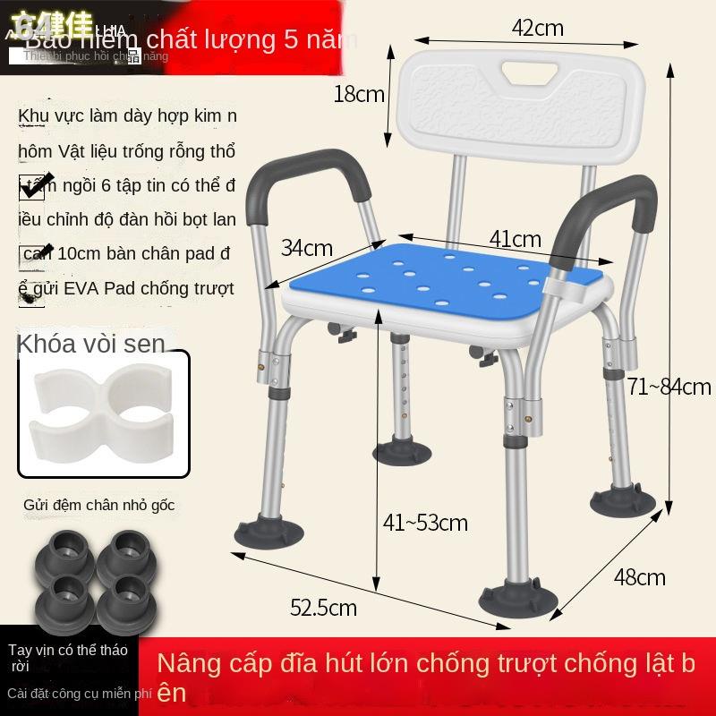 Ghế tắm cho người già phòng trong nước chống trượt