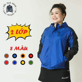 [CHUYÊN SỈ LẺ] Áo khoác gió phối màu tay 2 lớp - Form rộng, thiết kế cao cấp (Màu 1,2,3,4)