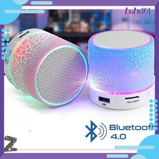 Loa Bluetooth Mini Đèn LED Đổi Màu nhấp nháy theo nhạc ZinZin101