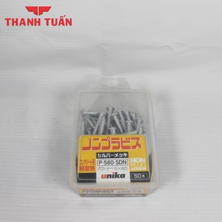 ỐC VÍT BẮT TƯỜNG UNIKA MÃ P (không dùng tắc kê nhựa)
