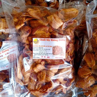 ⚡️Freeship⚡️ Chuối Sấy Gia Lai Không Đường 500gr giòn ngon