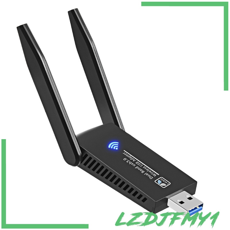 [giá giới hạn] WiFi Adapter USB Wireless Network Card Dual Band 5GHz& For Laptop PC | BigBuy360 - bigbuy360.vn