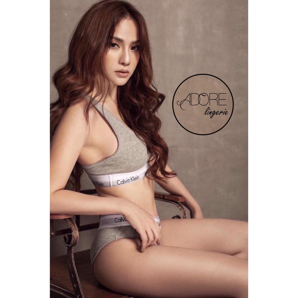 (ẢNH THẬT TỰ CHỤP)BỘ ĐỒ LÓT COTTON CK | BigBuy360 - bigbuy360.vn