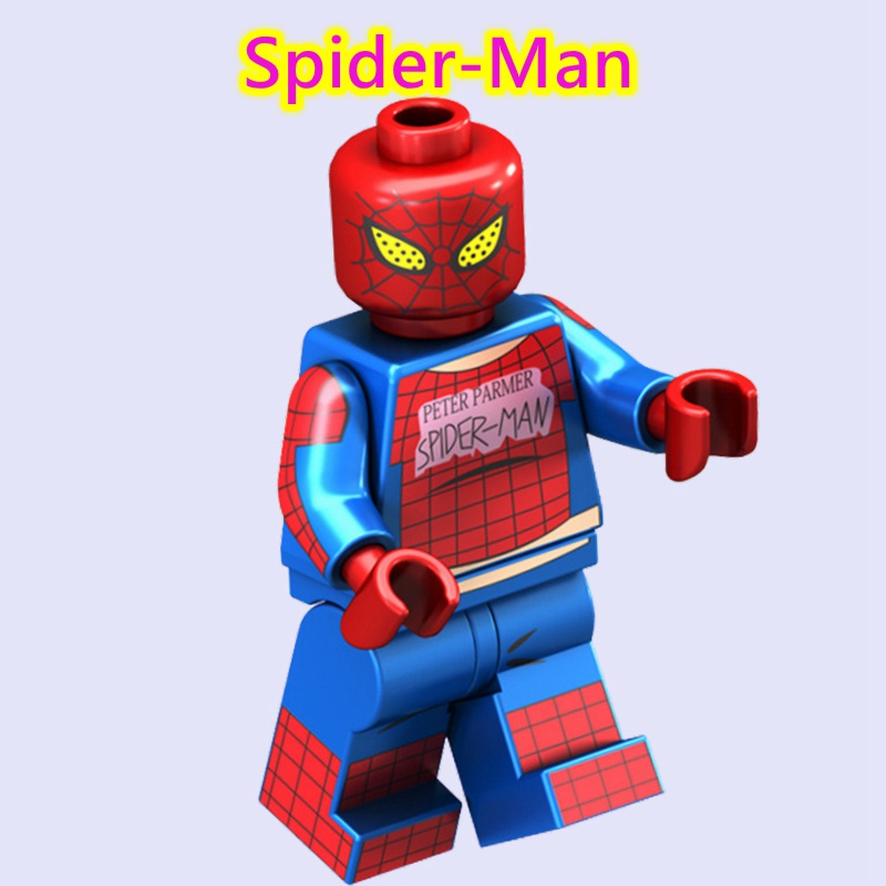 Bộ Đồ Chơi Lắp Ráp Hình Người Nhện Marvel Độc Đáo Cho Bé