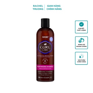Dầu gội xả hask curl giữ nếp tóc xoăn tóc uốn 355ml