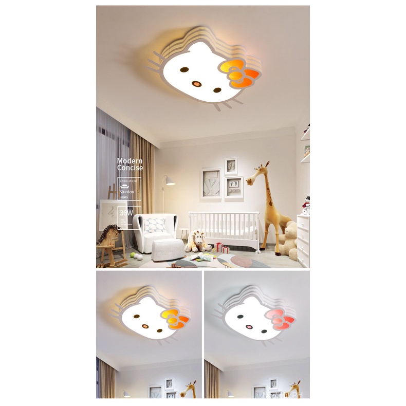 Đèn Trần Bóng LED Hình Máy Bay Hoạt Hình Hiện Đại Sáng Tạo Trang Trí Phòng Trẻ Em/Nhà Trẻ