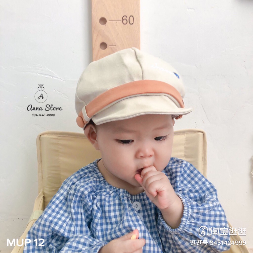 MUP 12 : mũ lưỡi trai cho bé từ 1-2t