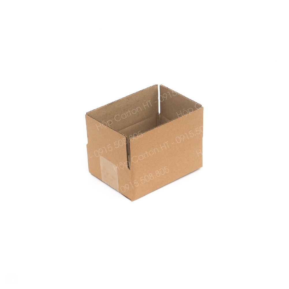 16x12x6 Combo 100 Hộp Carton Đóng Hàng Thùng Giấy Đóng COD Dùng Đóng Mỹ Phẩm, Phụ Kiện Nhỏ Dày Dặn