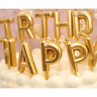 Nến nhũ trang trí HPBD.