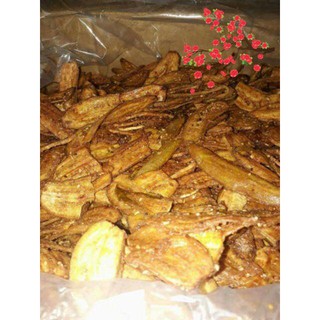 [300G] - Chuối Sấy Ngào Mè Gừng