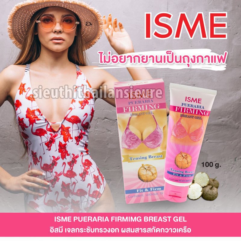 Kem làm săn chắc ngực ISME Pueraria Firming Breast Gel 100g | BigBuy360 - bigbuy360.vn