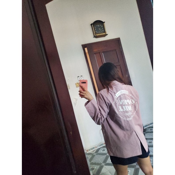 Blazer hồng