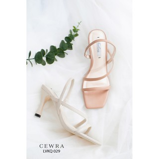 Sandal Cewra cao gót, gót nhọn 7 phân