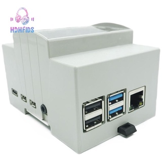 Vỏ Bảo Vệ Chất Liệu Abs Màu Trắng Cho Raspberry Pi 4 El B Raspberry Pi 4b
