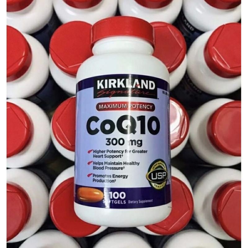 [Date 10/24] Viên uống tim mạch, mỡ máu CoQ10 300mg Kirkland 100 viên