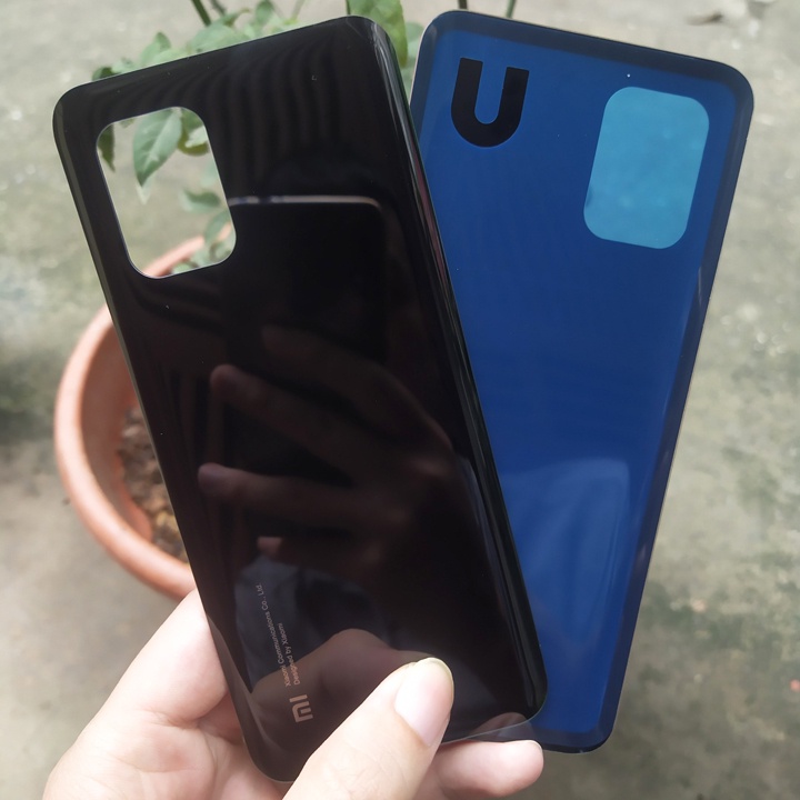 Nắp lưng xiaomi mi 10 lite khít máy, mặt lưng mi 10 lite nhiều màu