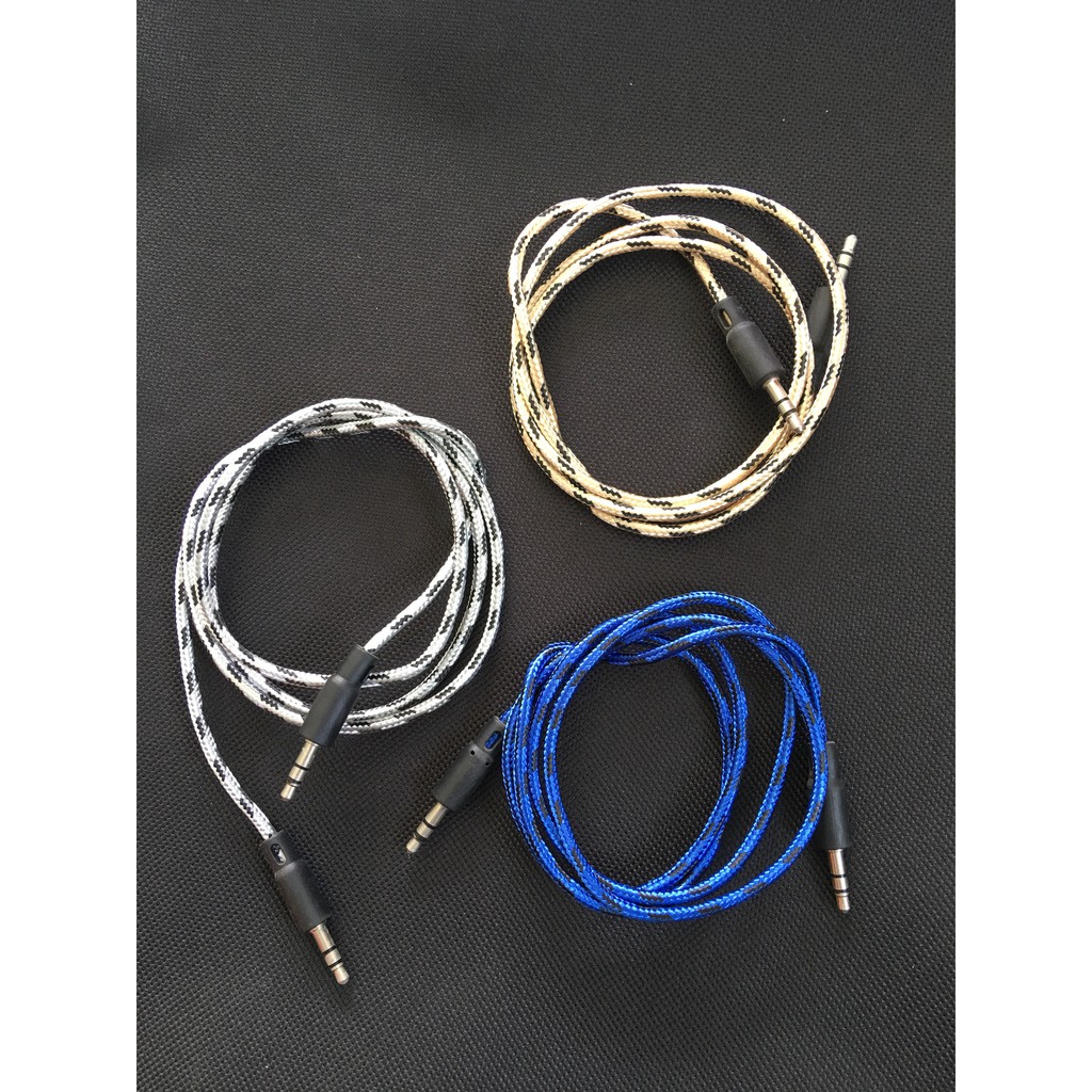 Cáp Âm thanh 2 đầu Jack 3.5