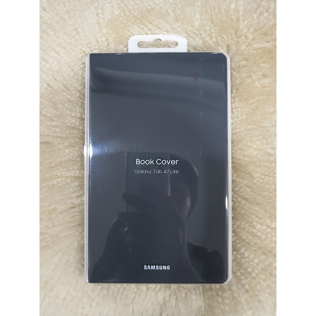 Bao Da Book Cover Cho Máy Tính Bảng Samsung Galaxy Tab A7 Lite EF - BT220P - Chính Hãng Full Box Nguyên Seal