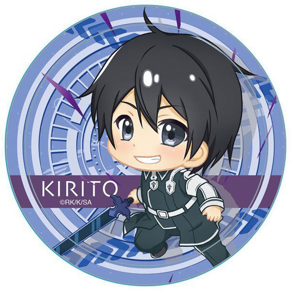 ( P2 ) Huy hiệu cài áo in hình SWORD ART ONLINE phụ kiện anime chibi xinh xắn dễ thương