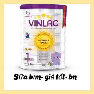 Sữa Vinlac số 1, baby 900g date mới