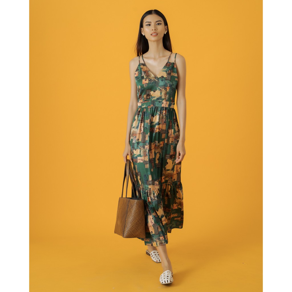 Đầm Lụa Xanh F2 Fashion &amp; Freedom