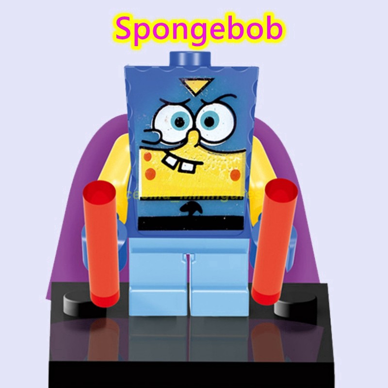 Bộ Đồ Chơi Lắp Ráp Mô Hình Nhân Vật SpongeBob SquarePants Patrick Star Dành Cho Trẻ Em