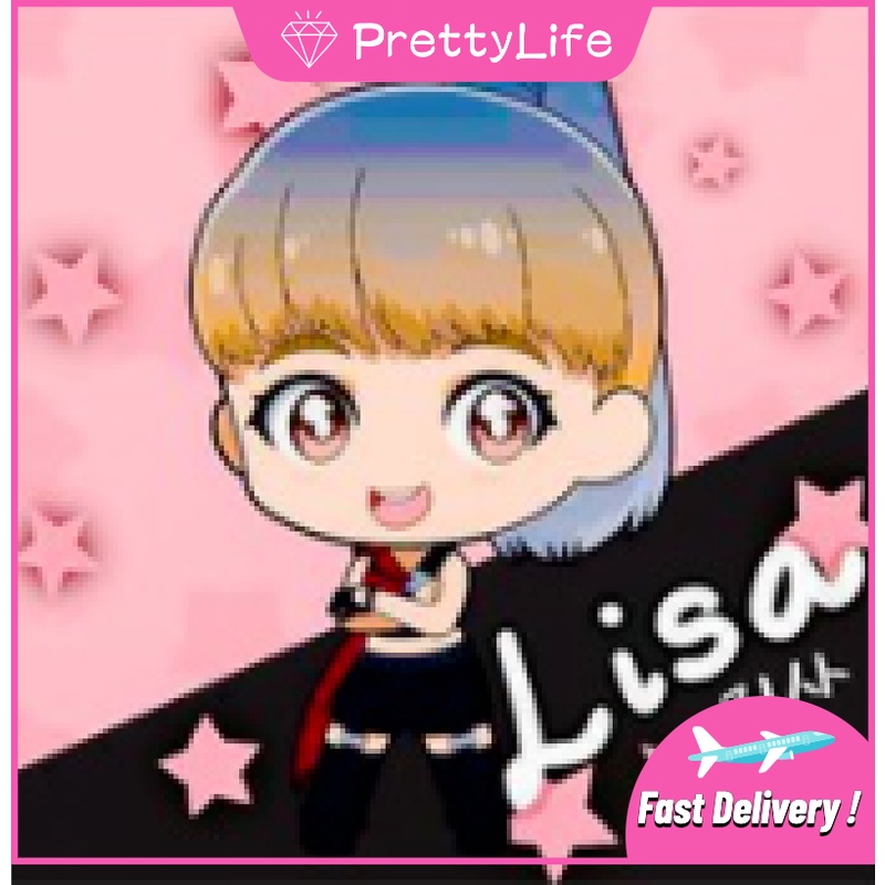 tranh đính đá Bộ Tranh Đính Đá 5D Tự Làm Hình Nhóm Nhạc BLACKPINK Kích Thước 30x30cm / 40x40xm / 50x50cm